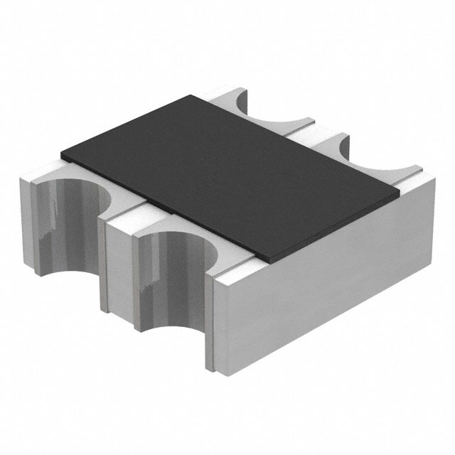 180 Ohm ±5% 62.5mW Power Per Element Isolated 2 Resistor Network/Array ±200ppm/°C 0606, Concave